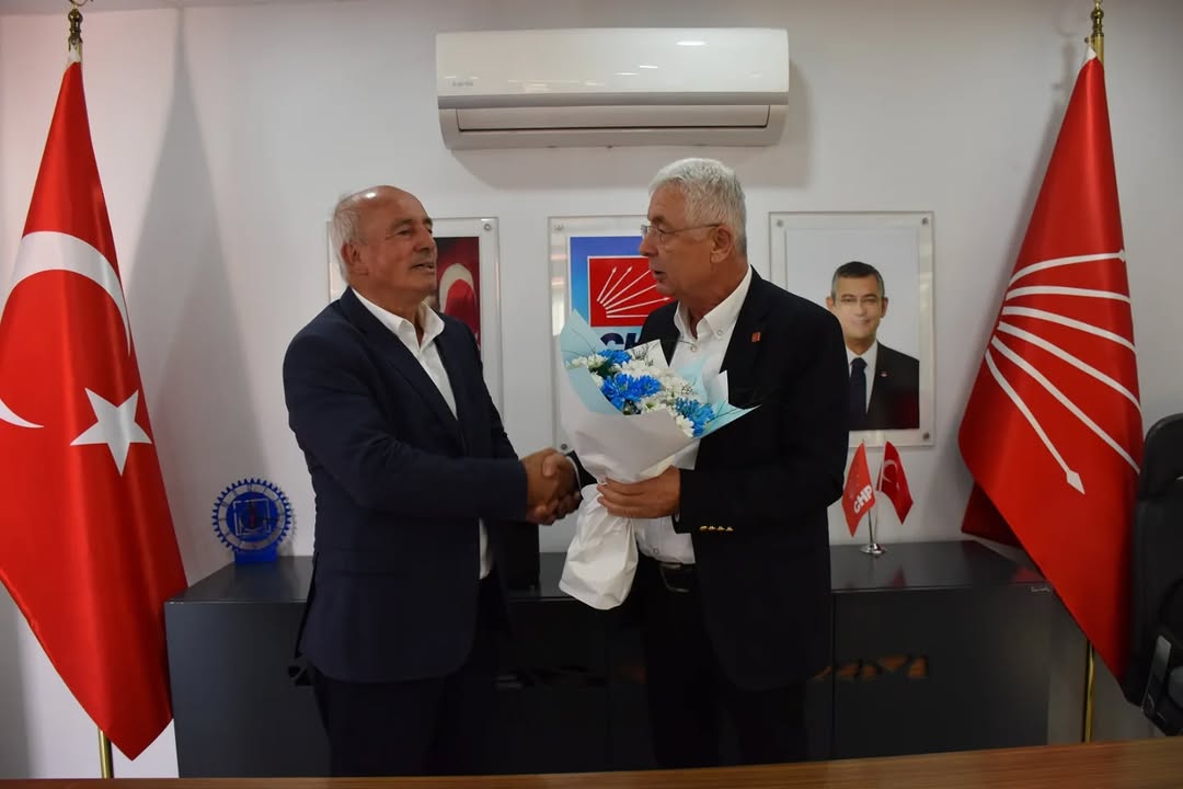 CHP Antalya'da Kumluca İlçe Başkanı, İl Başkanı Kamacı'yı Ziyaret Etti