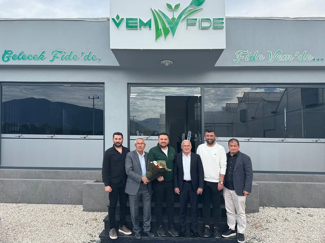 Kumluca'da Yeni Fide Üretim Tesisi VEM Fide Açıldı