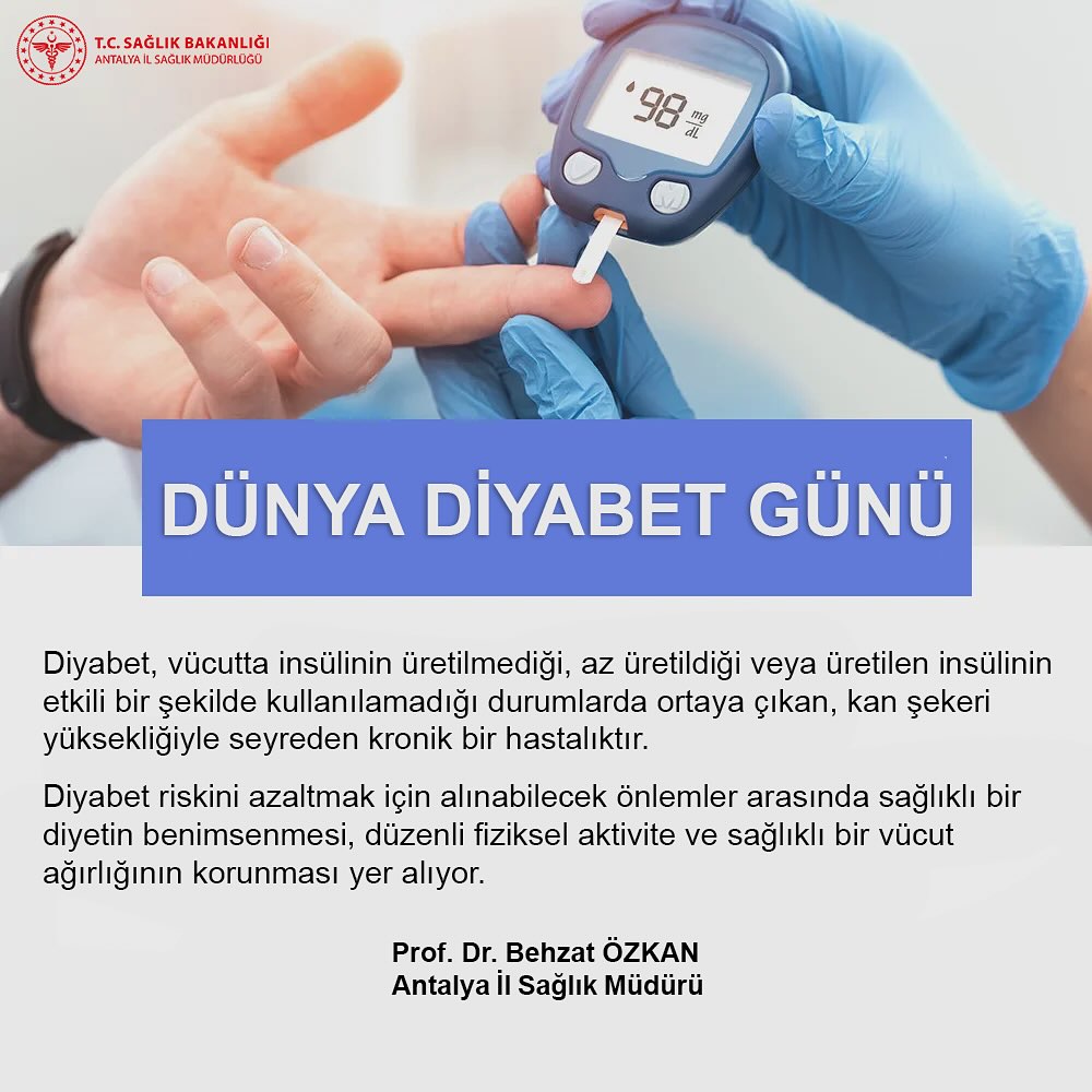 Diyabetle Mücadelde Sağlıklı Yaşamın Önemi