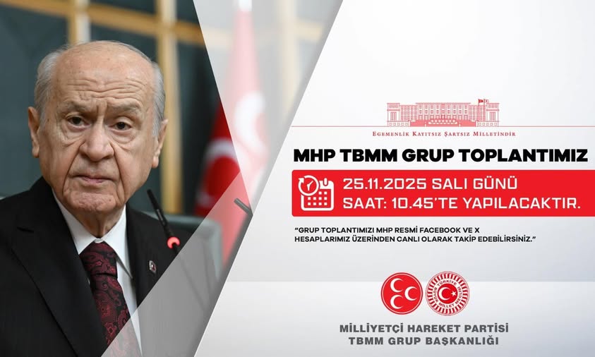 MHP TBMM Grup Toplantısı Yarın Gerçekleşecek