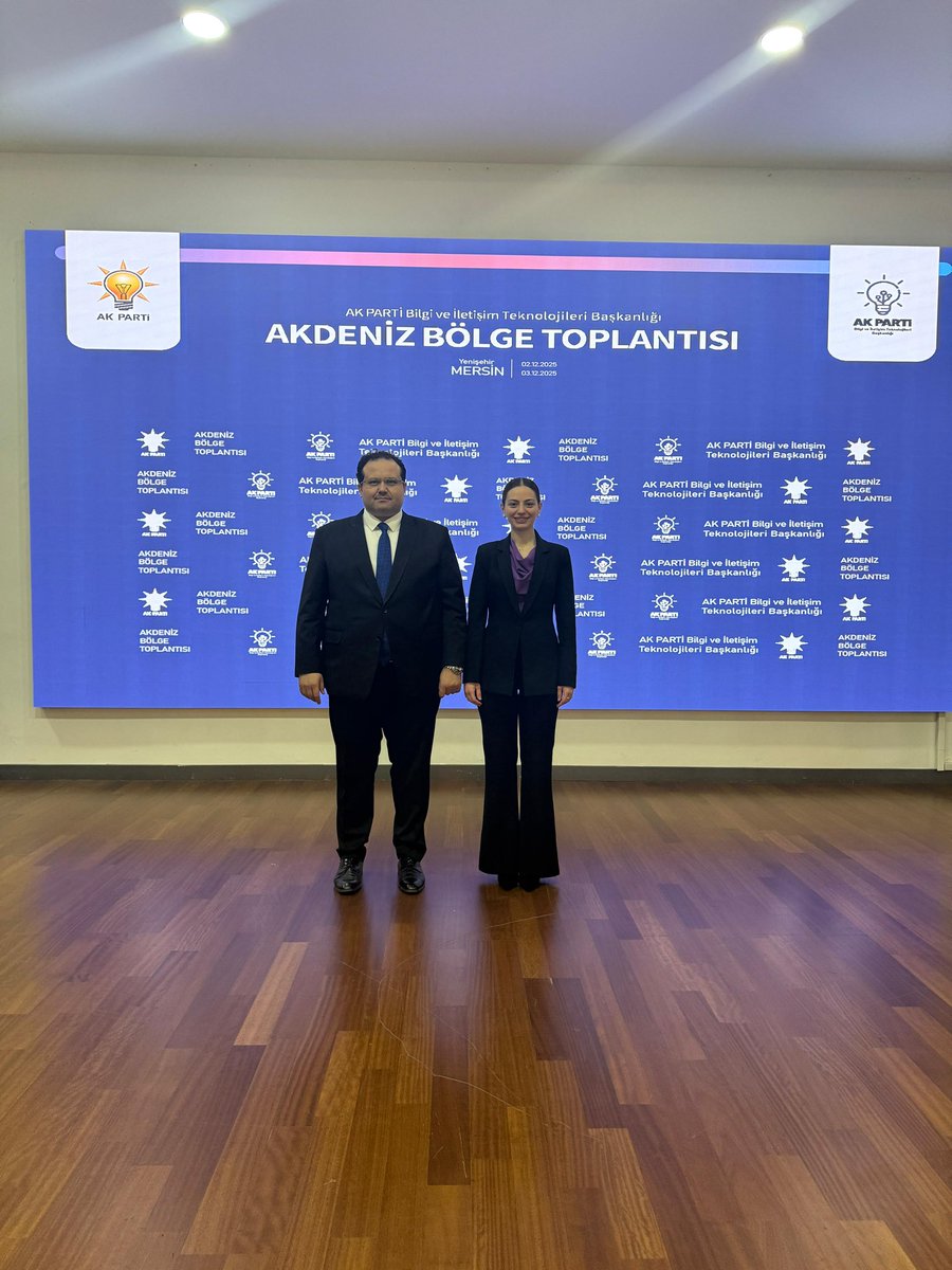 AK Parti Antalya İl Başkan Yardımcısı Mersin'deki Bölge Toplantısına Katıldı