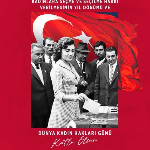 Cumhuriyet Halk Partisi Antalya İl Başkanlığı'ndan 5 Aralık Dünya Kadın Hakları Günü Mesajı