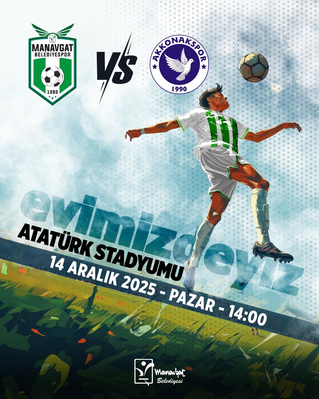 Manavgat Belediyespor, Akkonakspor'u Ağırlayacak