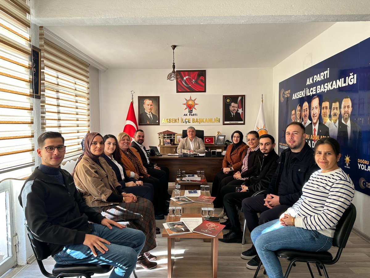 Antalya AK Parti'de Tanıtım ve Medya Toplantıları Düzenlendi