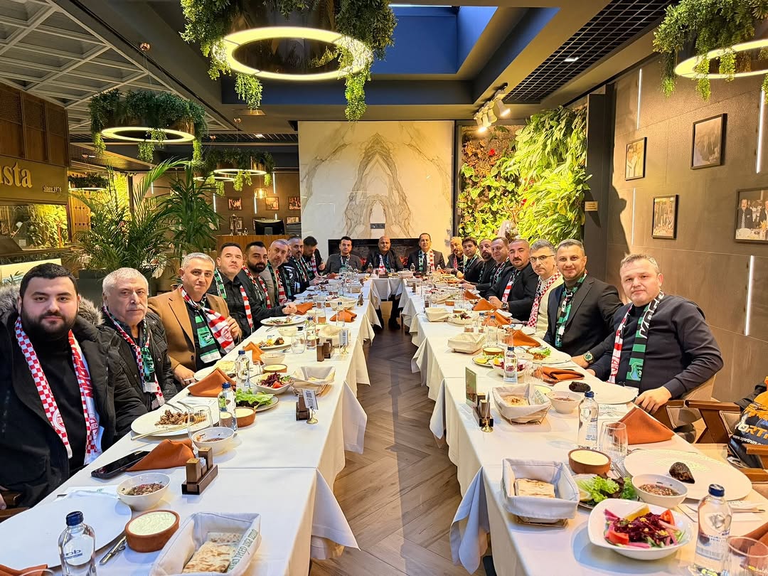 Antalya Spor FK ile Antalyaspor Arasında Dostluk Yemeği