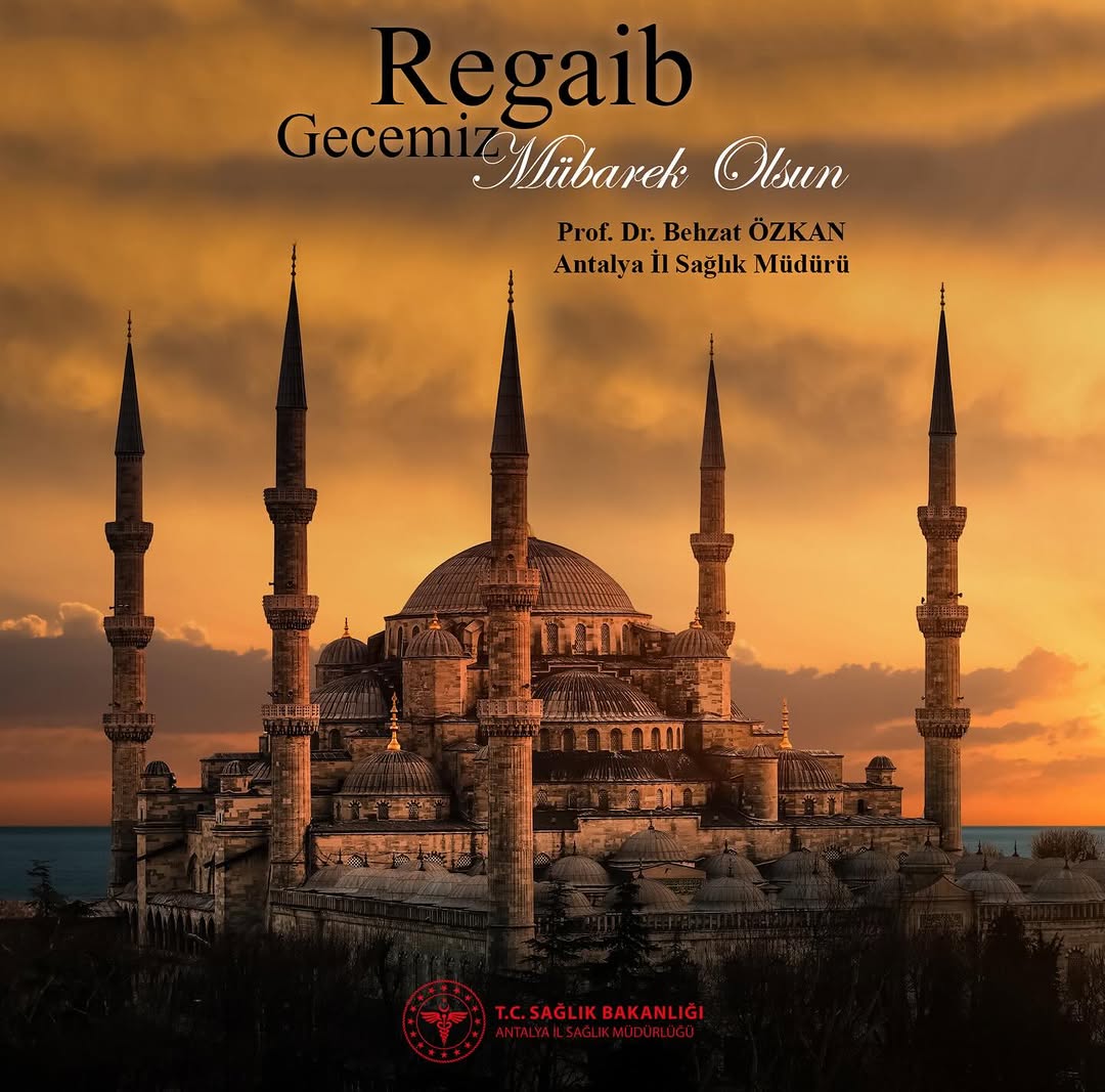 Regaib Kandili'nde Maneviyat ve Sağlık Mesajı