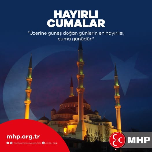 MHP Antalya İl Başkanı'ndan Cuma Mesajı: 