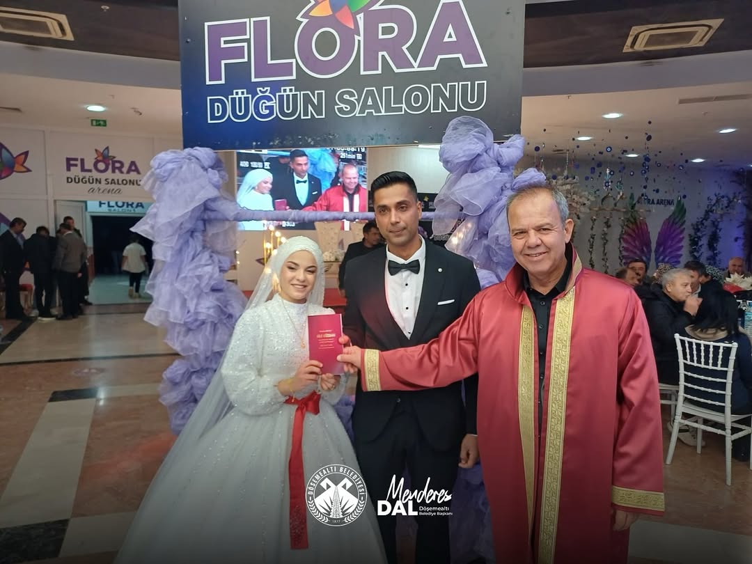 Döşemealtı'nda Muhtarın Oğlunun Düğün Törenine Yoğun Katılım