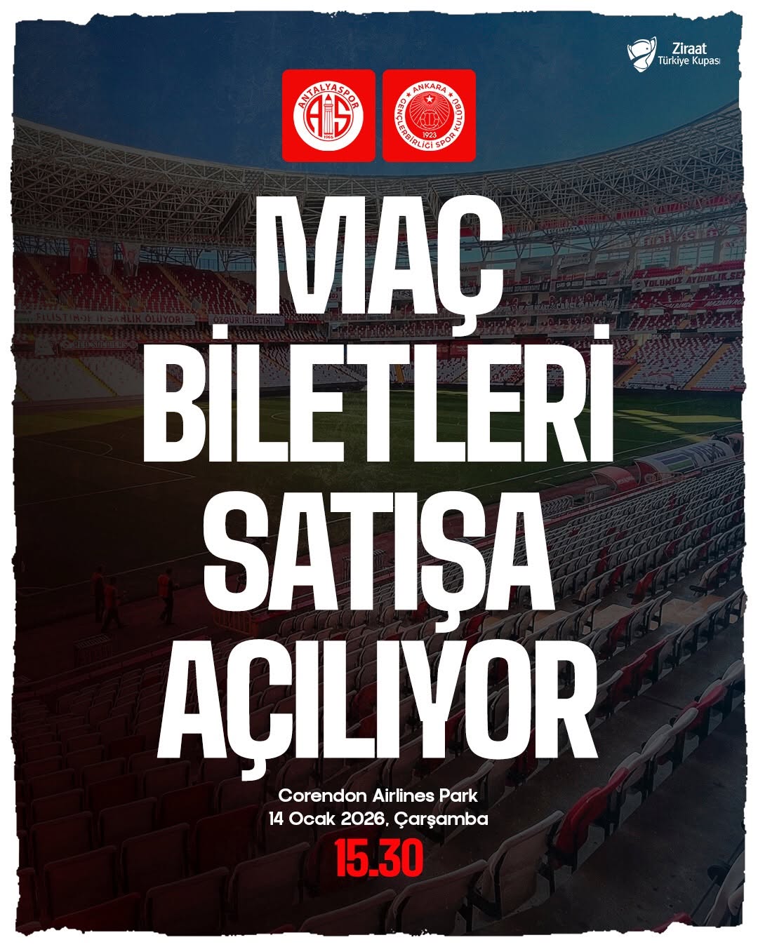 Antalya Spor, Ziraat Türkiye Kupası'nda Gençlerbirliği Maçına Hazırlanıyor