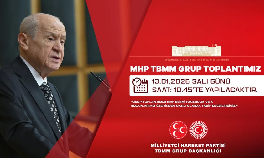 MHP Antalya İl Başkanlığı 13 Ocak'ta Grup Toplantısı Düzenleyecek