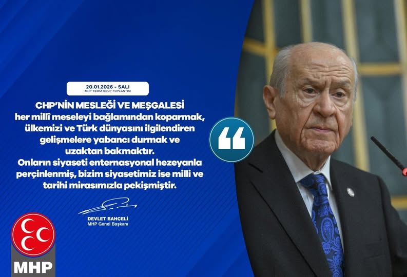 MHP'den CHP'ye Sert Tepki: 