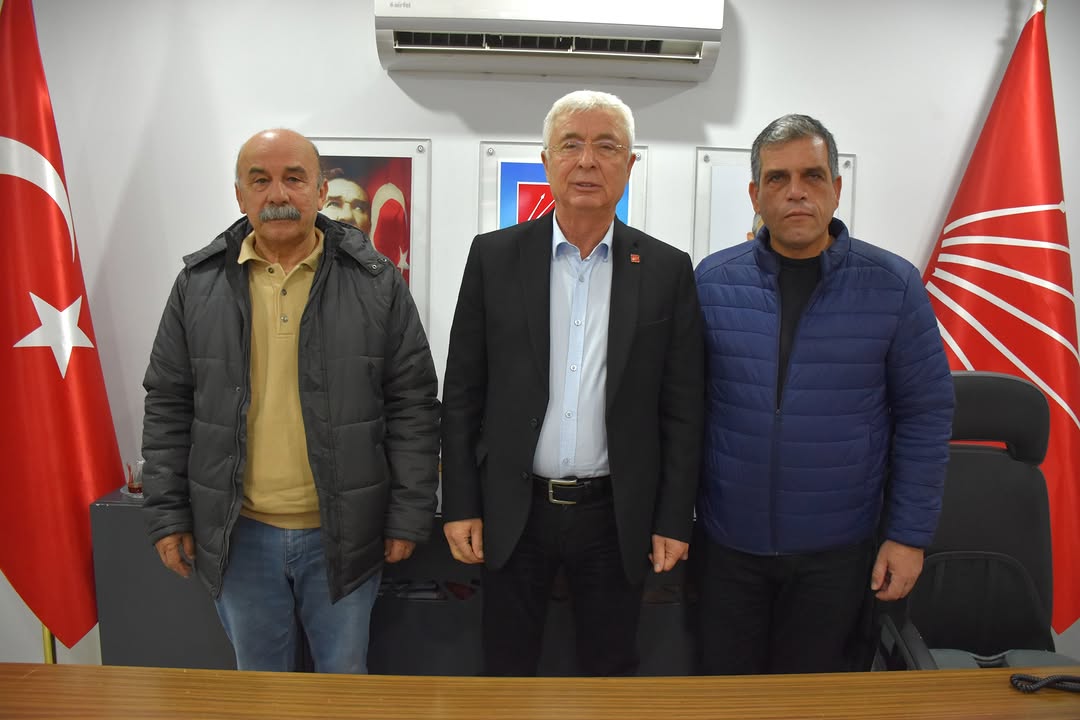 CHP Antalya İl Başkanı Kamacı'ya İbradı İlçe Başkanı Ülker'den Ziyaret