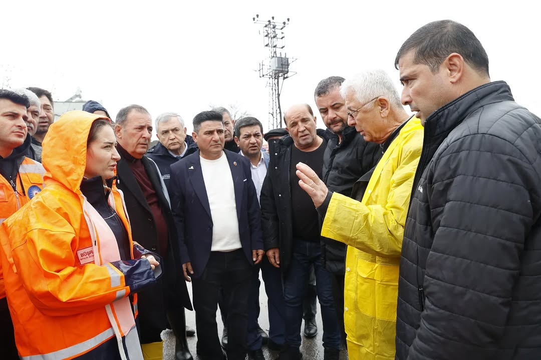 Aksu'da Etkili Olan Sağanak Sonrası Çiftçilere Ziyaret