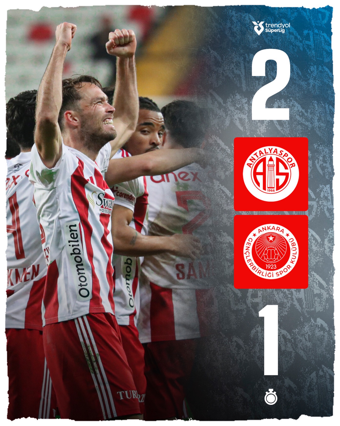 Antalyaspor, Gençlerbirliği'ni Mağlup Ederek Önemli Bir Galibiyet Aldı