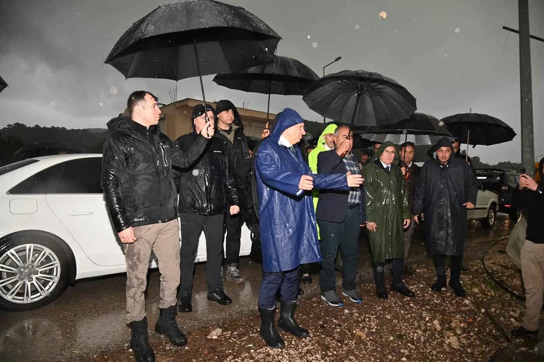 Kumluca'da Hortum ve Sel Felaketi Sonrası Saha İncelemesi ve Yardım Çalışmaları