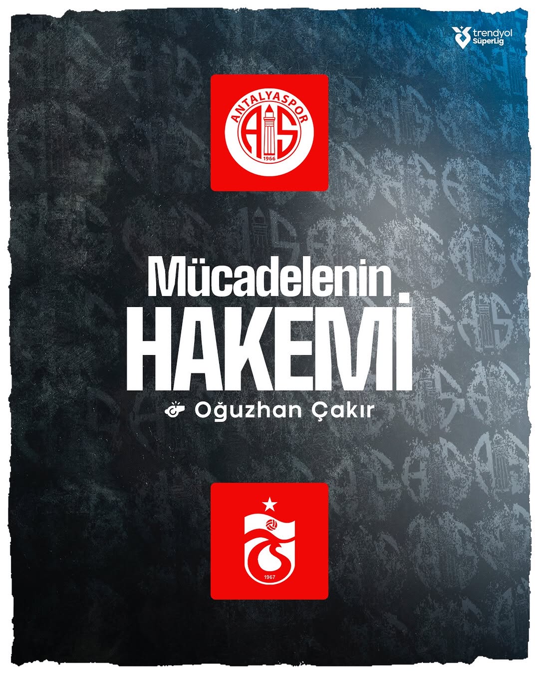 Antalyaspor'un Trabzonspor Maçındaki Hakem Heyeti Açıklandı