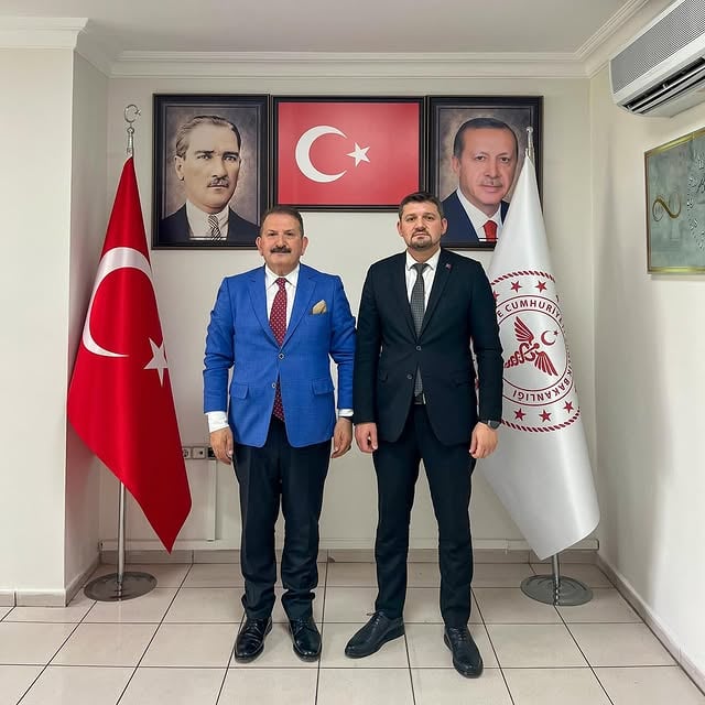 Antalya Sağlık Müdürü, Cumhurbaşkanlığı İletişim Başkanlığı Antalya Bölge Müdürü ile Bir Araya Geldi