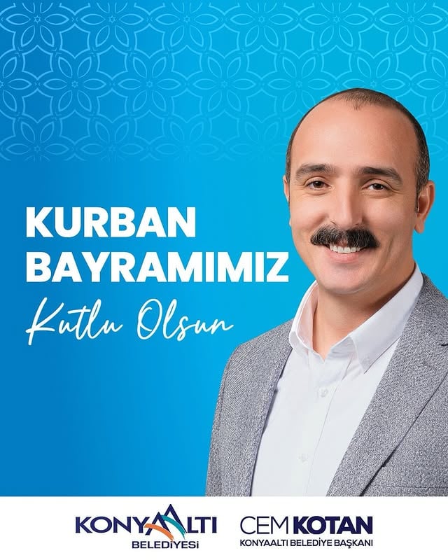Antalya Konyaaltı Belediyesi Kurban Bayramı Mesajı Yayınladı