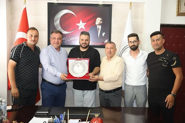 Elmalı Auto Fest Organizatörleri Belediyeyi Ziyaret Etti