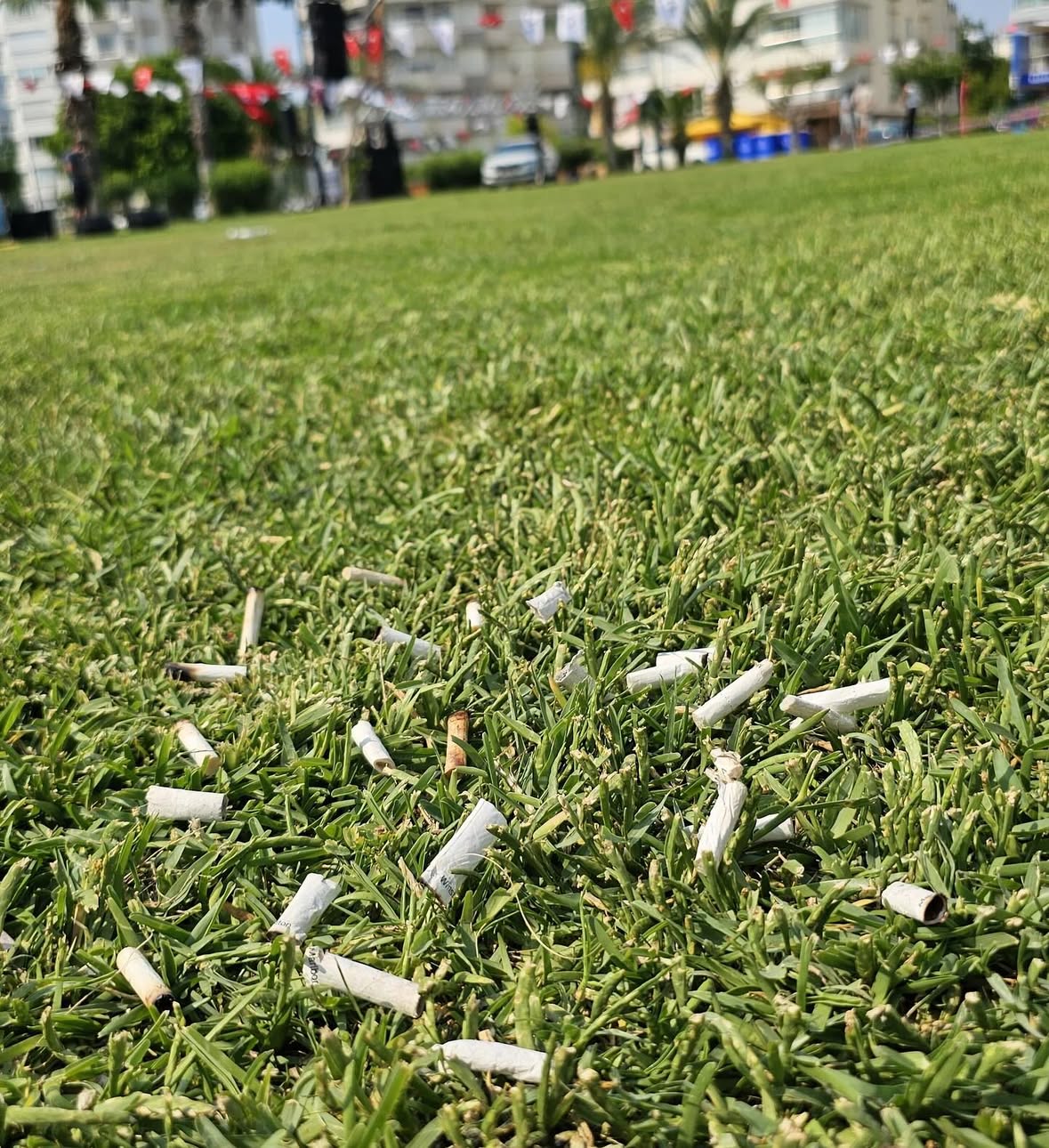 Antalya Muratpaşa Belediyesi Çalışanları Sigara Kullanmıyor