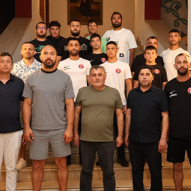 Antalya Aksu Belediyesi Güreşçileri Kırkpınar İçin Moral Depoluyor