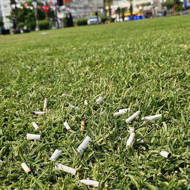 Antalya Muratpaşa Belediyesi'nden Sigara İçmeyen Çimler Açıklaması