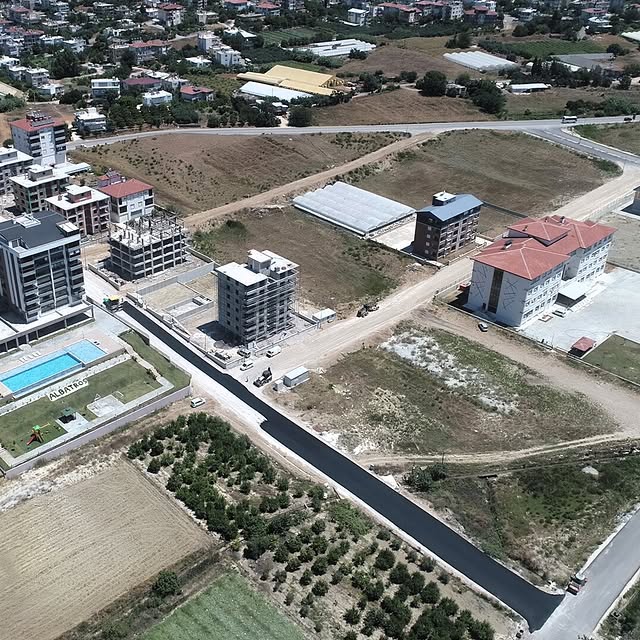 Serik Belediyesi Gedik Mahallesi'nde Asfalt Çalışmalarına Başladı