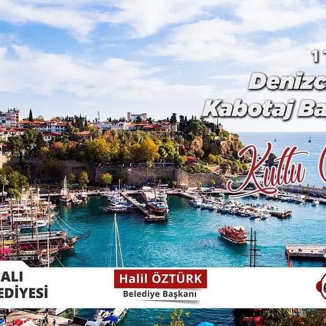 Elmalı Belediyesi'nden 1 Temmuz Denizcilik ve Kabotaj Bayramı Kutlaması