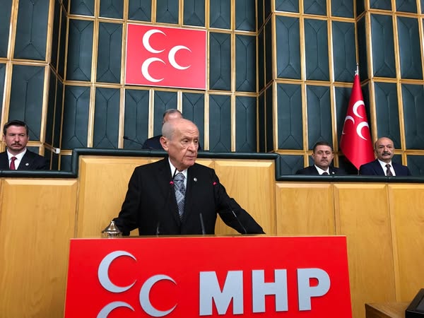 MHP Antalya İl Başkanlığı'nda Devlet Bahçeli Konuşması