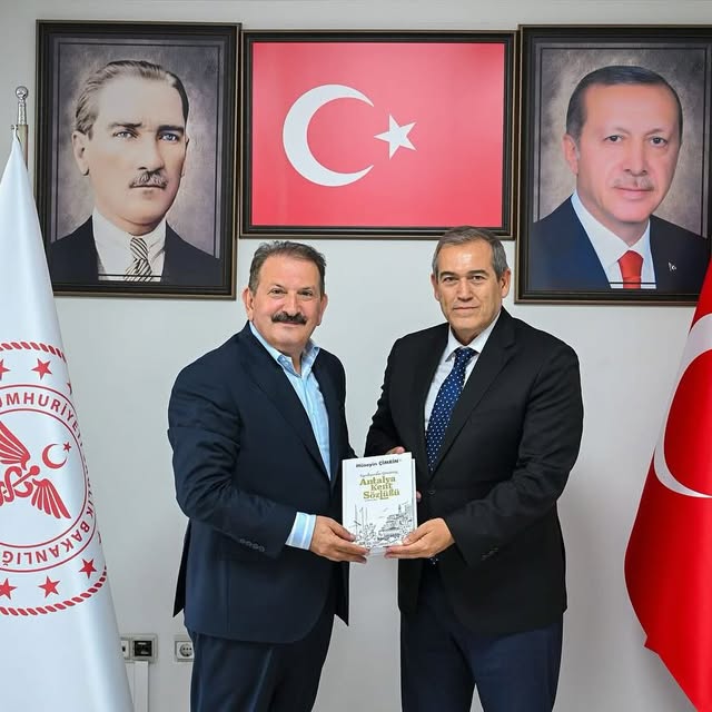 ATSO Heyeti Antalya İl Sağlık Müdürü Özkan’ı Ziyaret Etti