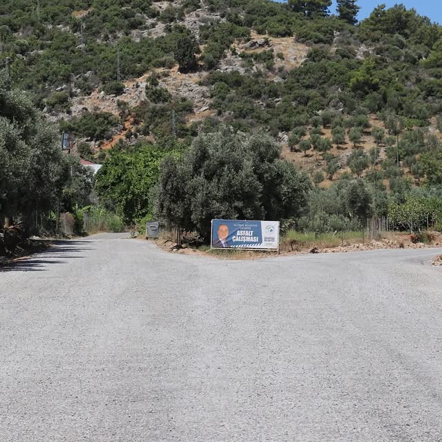Gazipaşa'da Asfalt Seferberliği Beyobası Mahallesinde Tamamlandı