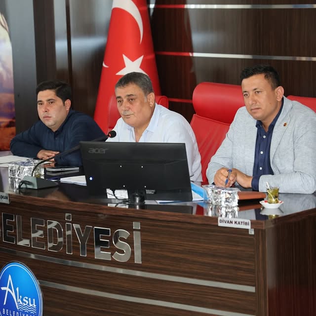 Antalya Aksu Belediyesi Temmuz Ayı Meclis Toplantısı Gerçekleştirildi