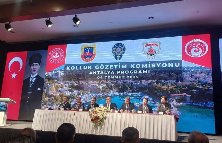 Antalya Kemer'de Kolluk Gözetim Komisyonu Toplantısı Düzenlendi
