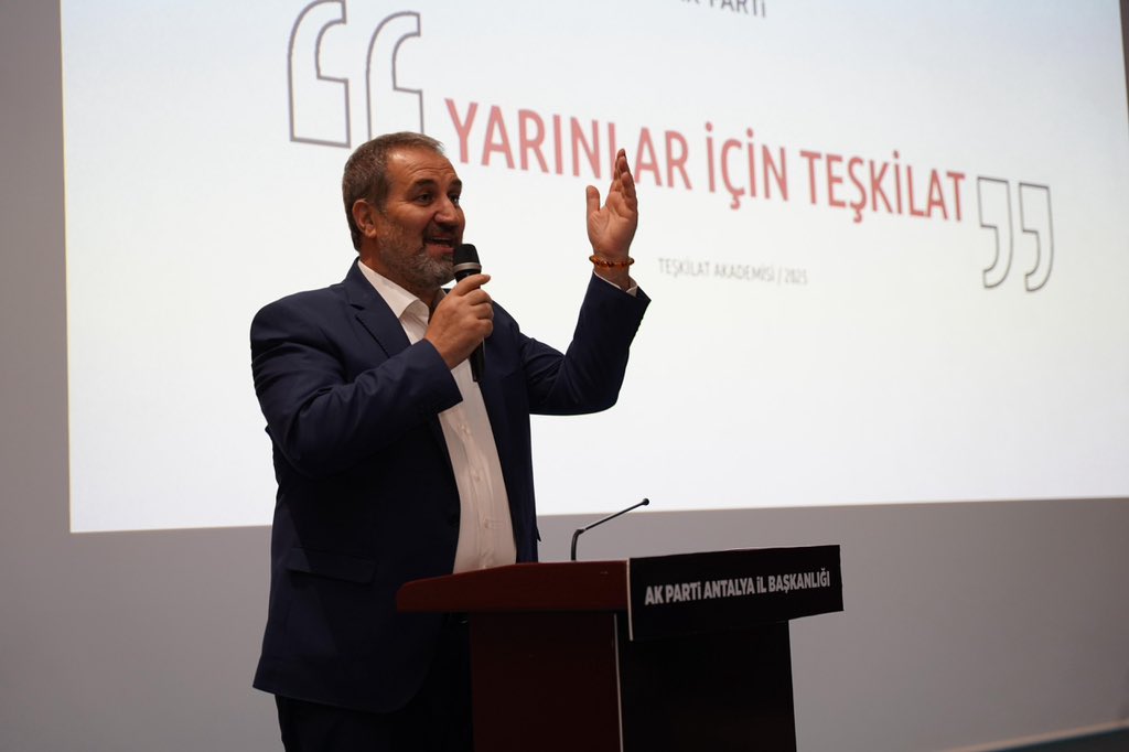 AK Parti Antalya İl Başkanlığı Teşkilat Akademisi Eğitim Programı Gerçekleştirildi