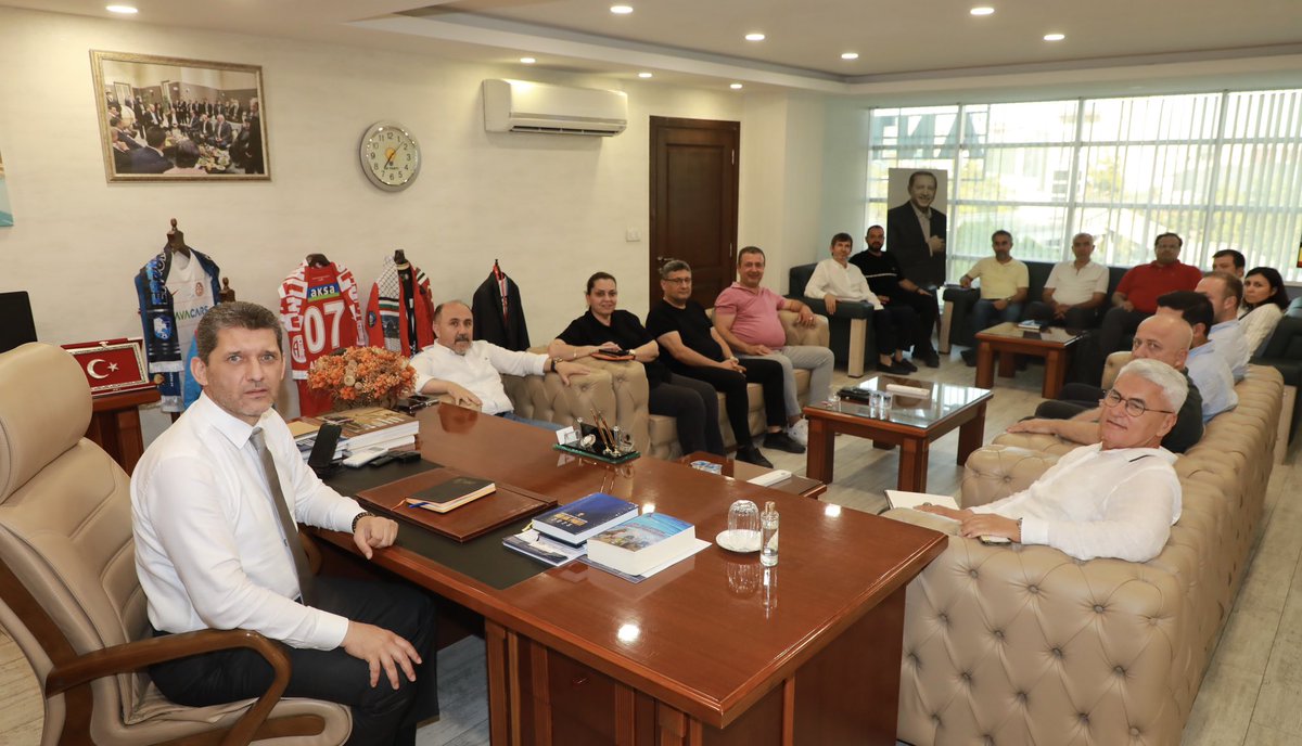 Antalya AK Parti İl Yönetimi Haftalık Toplantı Gerçekleştirdi