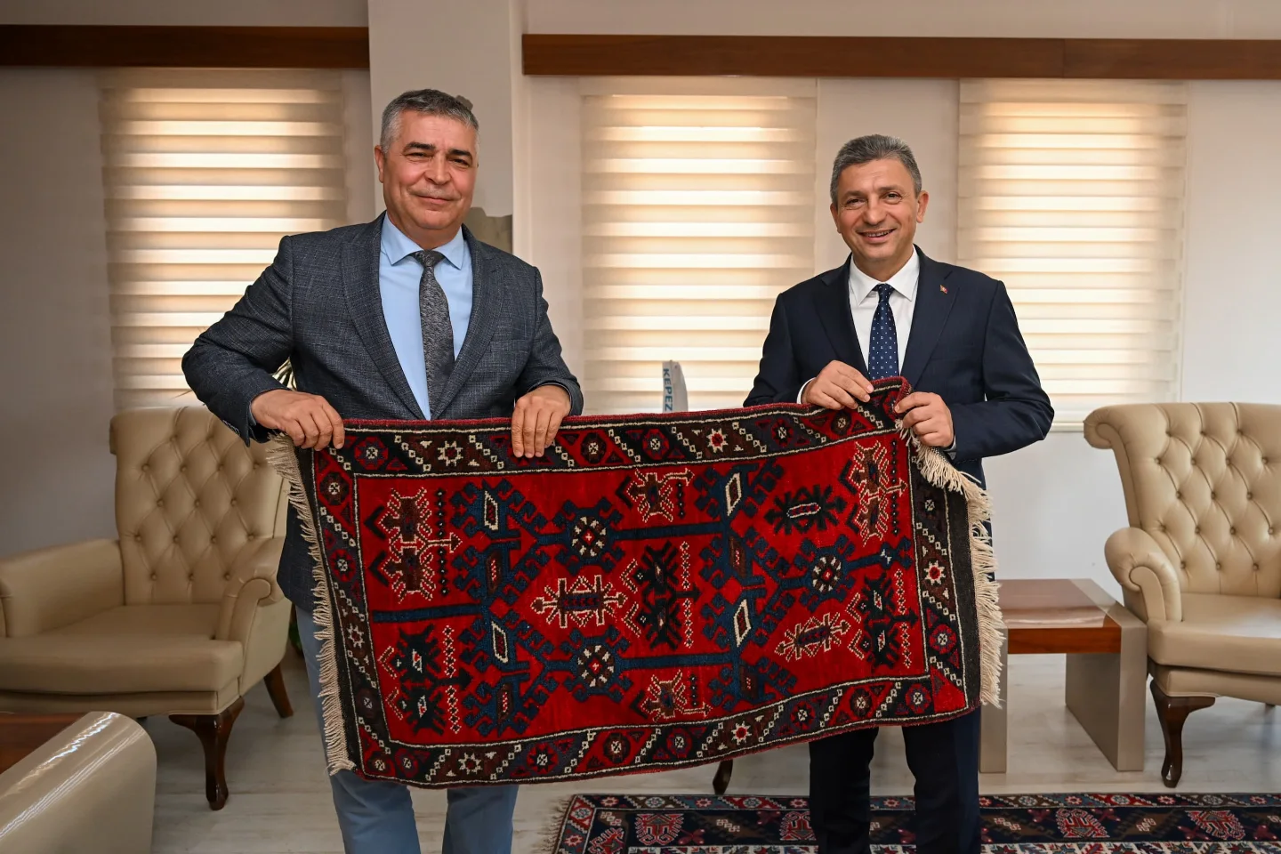 Antalya Valisi Hulusi Şahin Yeni Kaymakamlarla Buluştu