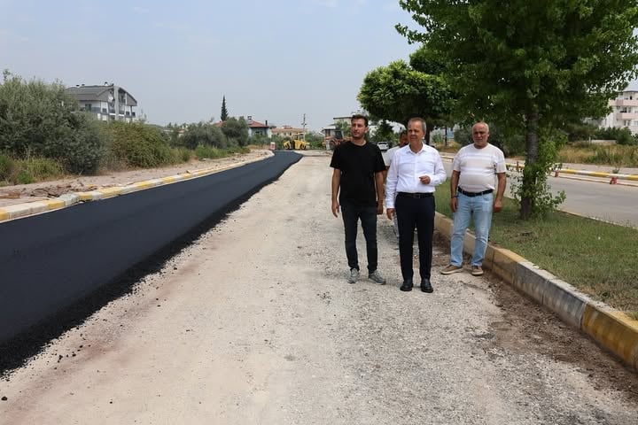 Döşemealtı'nda Altyapı Çalışmaları Tamamlandı, Yol Yapımına Başlandı
