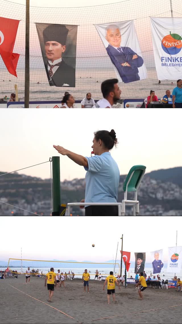 Finike'de 4. Altınportakal Plaj Voleybolu Turnuvası Sona Erdi