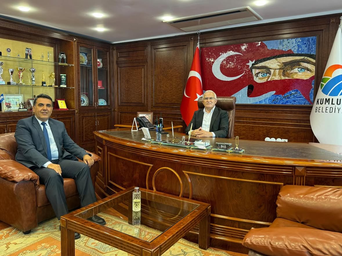 Kumluca SGK Müdürü Göreve Başladı, Belediye Ziyareti Gerçekleşti