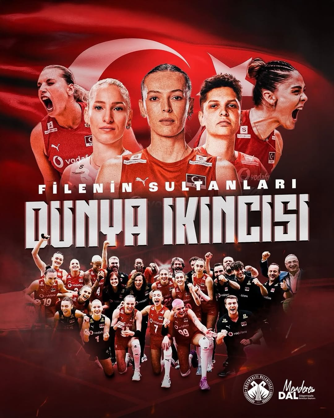 A Milli Kadın Voleybol Takımı Avrupa'da Döşemealtı'na Gurur Yaşattı