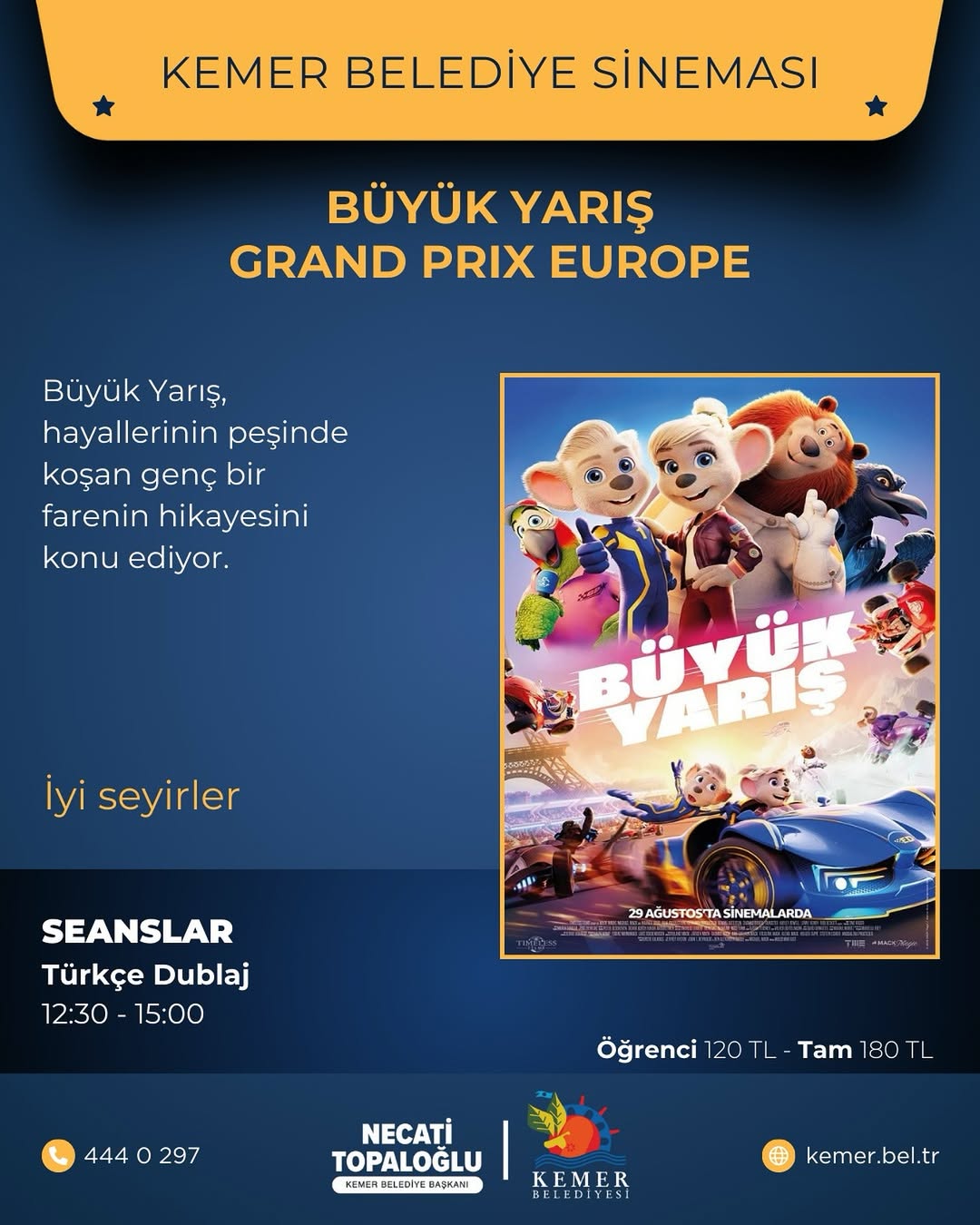 Antalya Kemer'de Her Gün Grand Prix Europe Yarışları Düzenleniyor