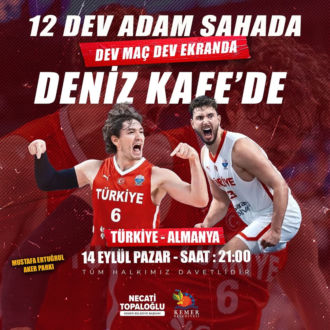 Antalya Kemer'de Eurobasket Heyecanı: 12 Dev Adam Şampiyonluk İçin Sahanede
