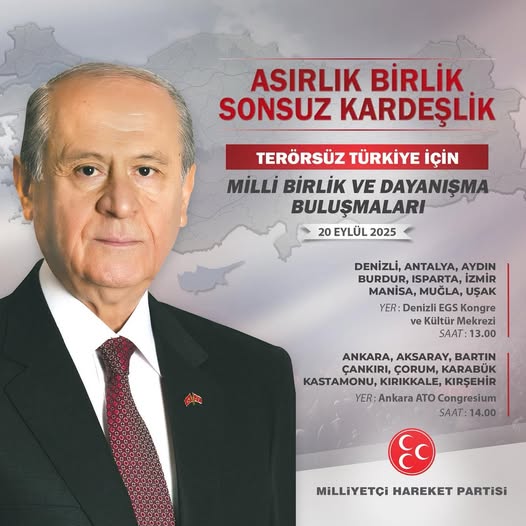 MHP'den Asırlık Birlik ve Sonsuz Kardeşlik Buluşması