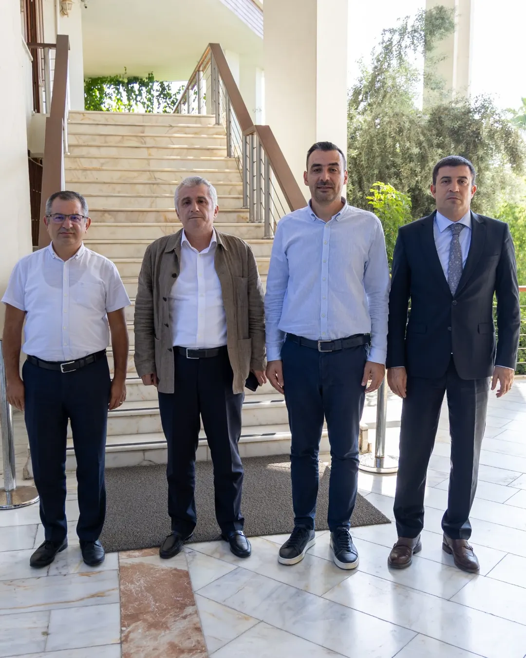 Manavgat Kaymakamı, Başsavcısı ve Adalet Komisyonu Başkanı Manavgat Belediyesini Ziyaret Etti