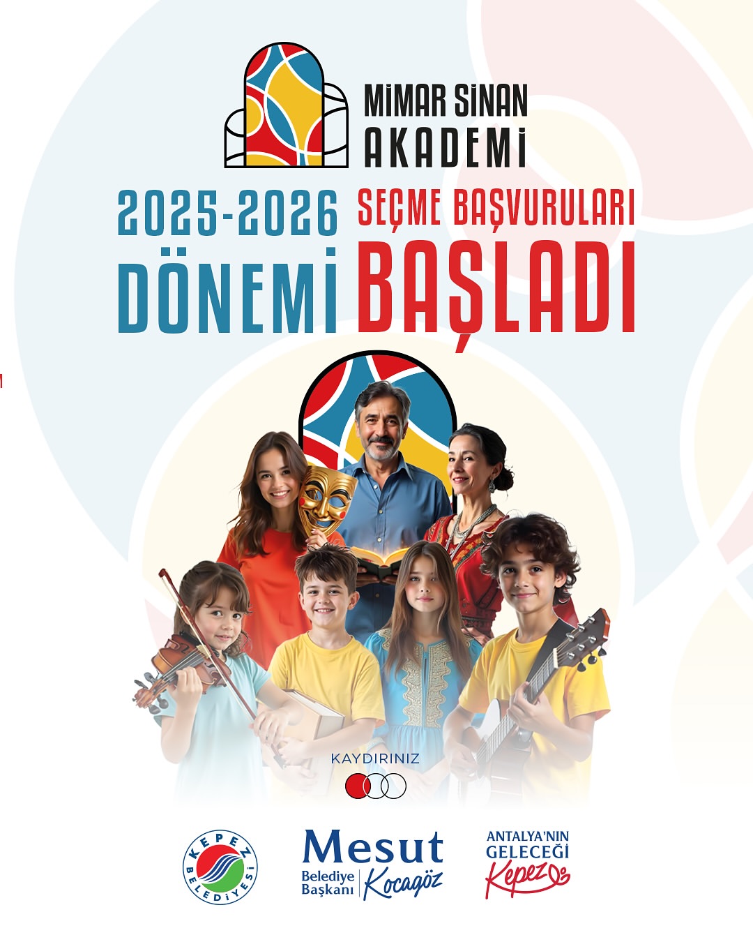 Antalya Kepez Belediyesi'nden Ücretsiz Sanat Eğitimleri Başlıyor