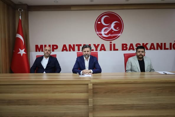 MHP Antalya İl Başkanlığı Olağan Yönetim Kurulu Toplantısı Gerçekleşti