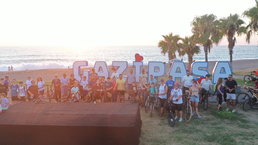 Gazipaşa'da Avrupa Hareketlilik Haftası Bisiklet Turuyla Başladı, Zumba Etkinliğiyle Devam Edecek