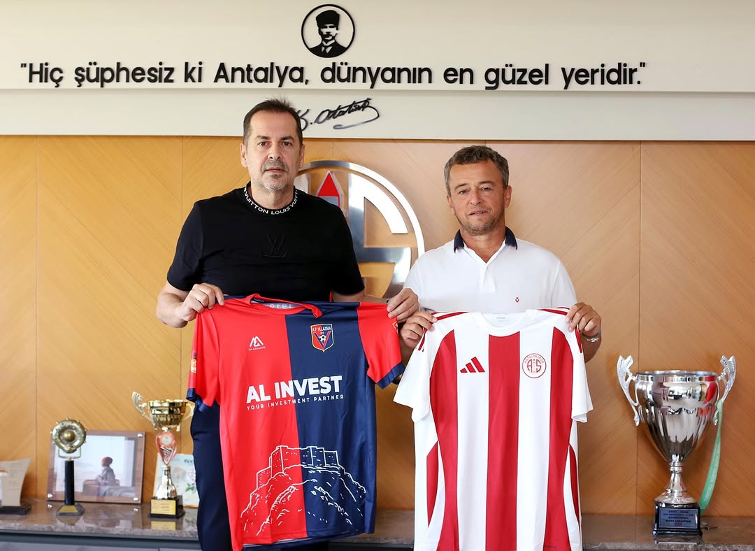 Antalya Spor FK ve KF Vllaznia Arasında İşbirliği Görüşmesi