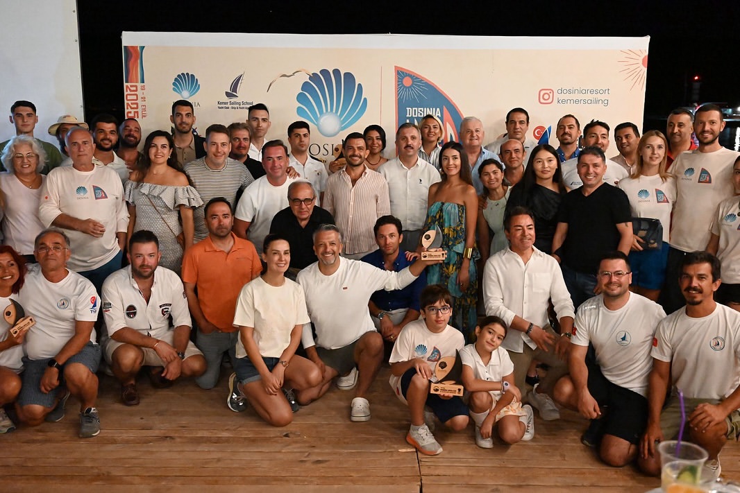 Antalya Kemer'de Dosinia Likya Cup Yat Yarışları Sona Erdi