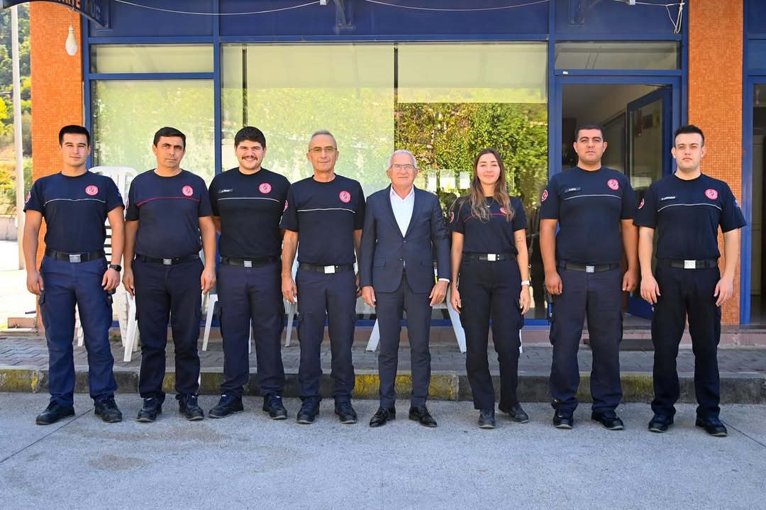 Kumluca'da İtfaiyecilik Haftası Kutlaması: Belediye Başkanı'ndan Ziyaret